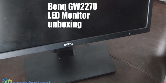 Benq GW2270 LED Monitor unboxing