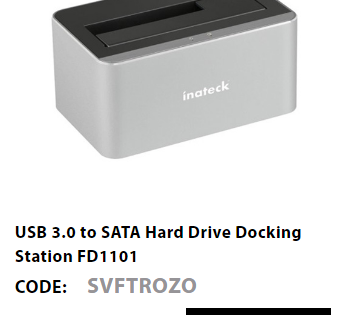 Inateck Black Friday offerings