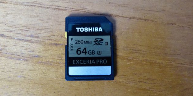Toshiba Exceria Pro UHS-II U3 SDHC review