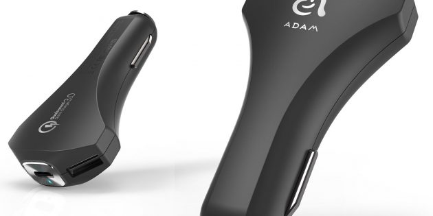 Fast, stylish and safe: the USB-C QuickCharge 3.0 car charger CASA CO³