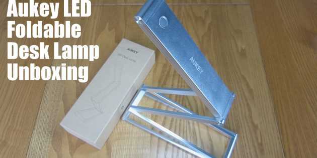 AUKEY Portable LED Lamp Unboxing
