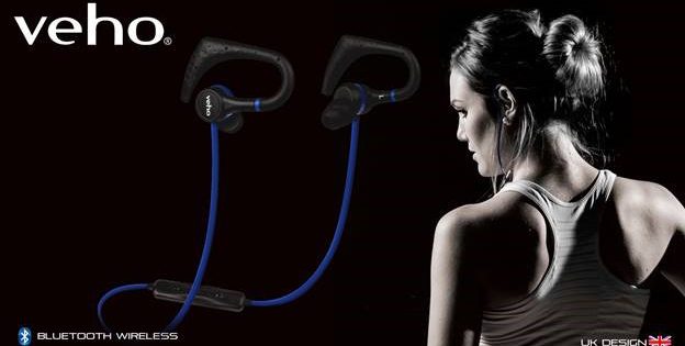 New Veho ZB-1 Wireless In-Ear Sports Headphones