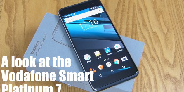 A look at the Vodafone Smart Platinum 7