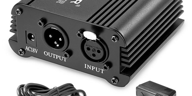 Neewer 48v Phantom Power Supply Unboxing