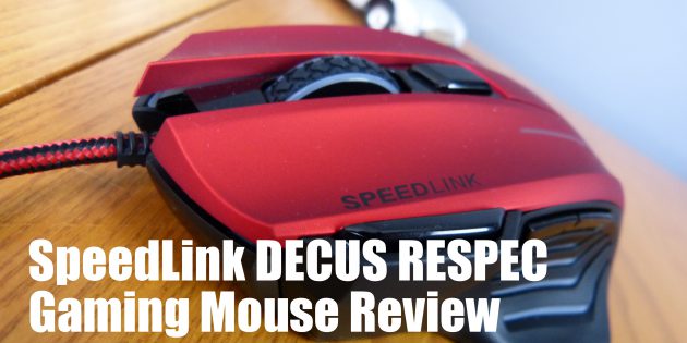 SpeedLink DECUS RESPEC Gaming Mouse Review