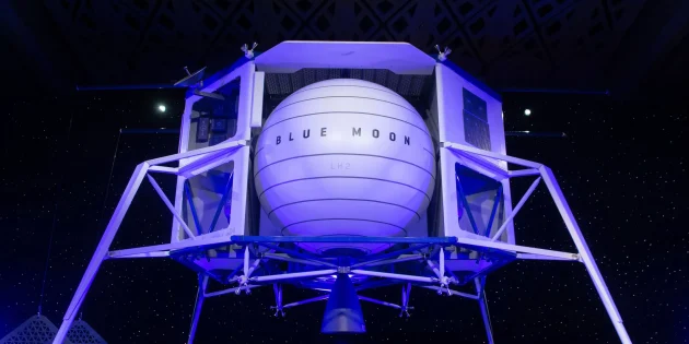 NASA Selects Blue Origin to Build Second Lunar Lander