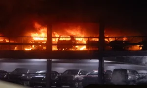 Huge Fire in Luton Airport Carpark Calls into Question the Safety of Electric Vehicles