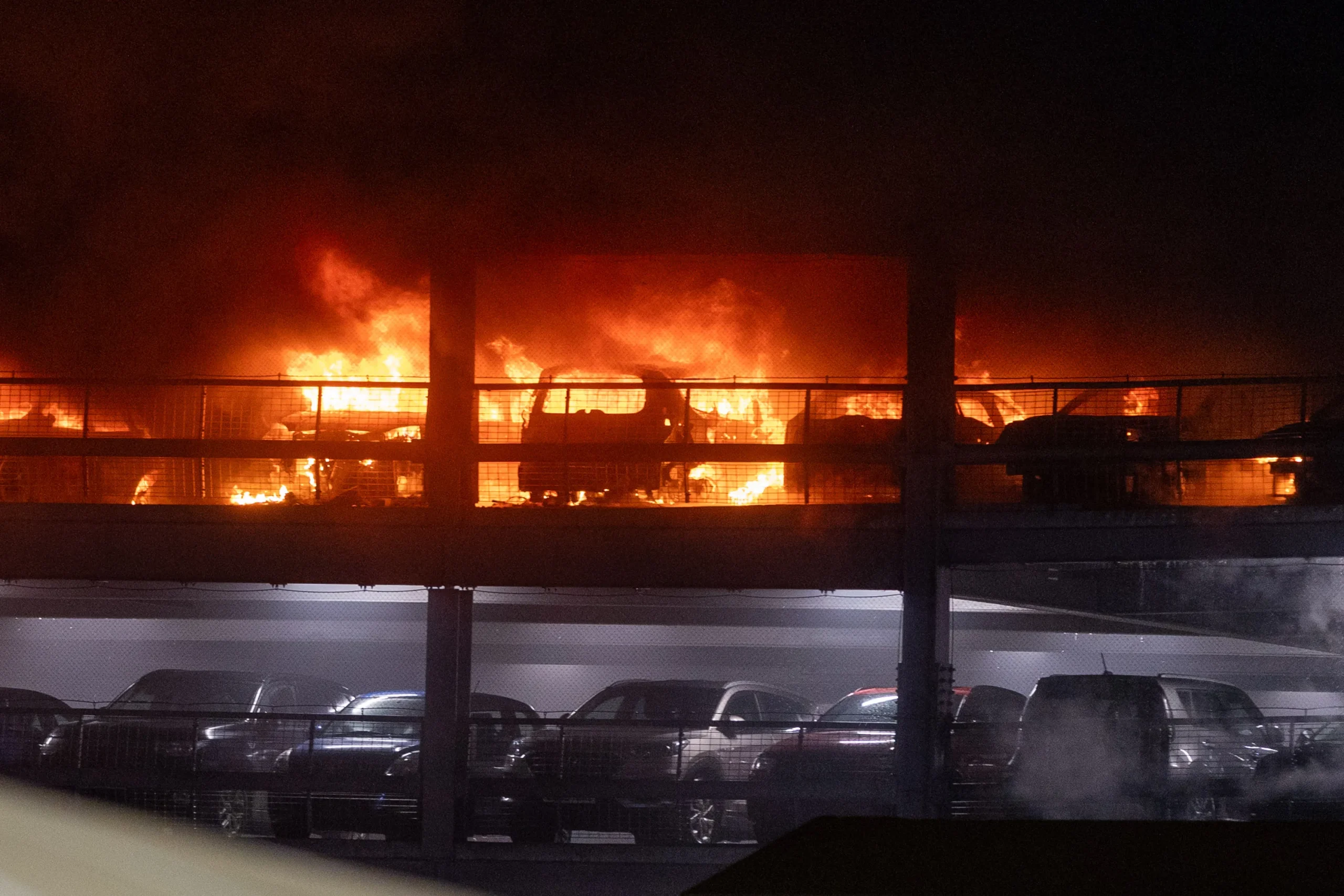 Huge Fire in Luton Airport Carpark Calls into Question the Safety of Electric Vehicles